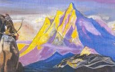 Shambala - pictură de Nicholas Roerich