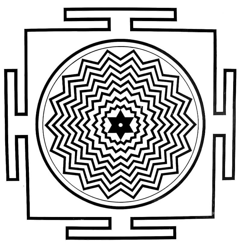 Shiva - Yantra pentru amplificarea comuniunii cu sfera sa de forţă