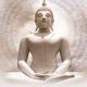 statueta yoghin in meditatie