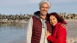 Mihai și Adina Stoian în vremuri mai fericite. Sursa: Facebook.