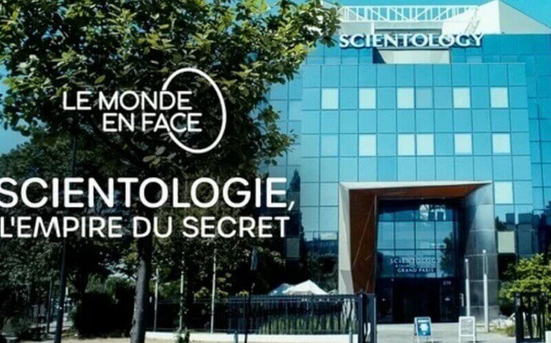 Captură de ecran din „documentarul” canalului France 5 despre Scientologie 